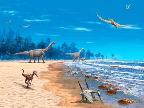 Le monde des dinosaures