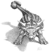 Le dinosaure Ankylosaurus