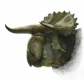 Nasutoceratops titusi, © Andrey Atuchin