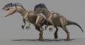 Reconstitution 3D de Carcharodontosaurus saharicus.